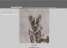 Artist website: the gallery is sorted into series categories